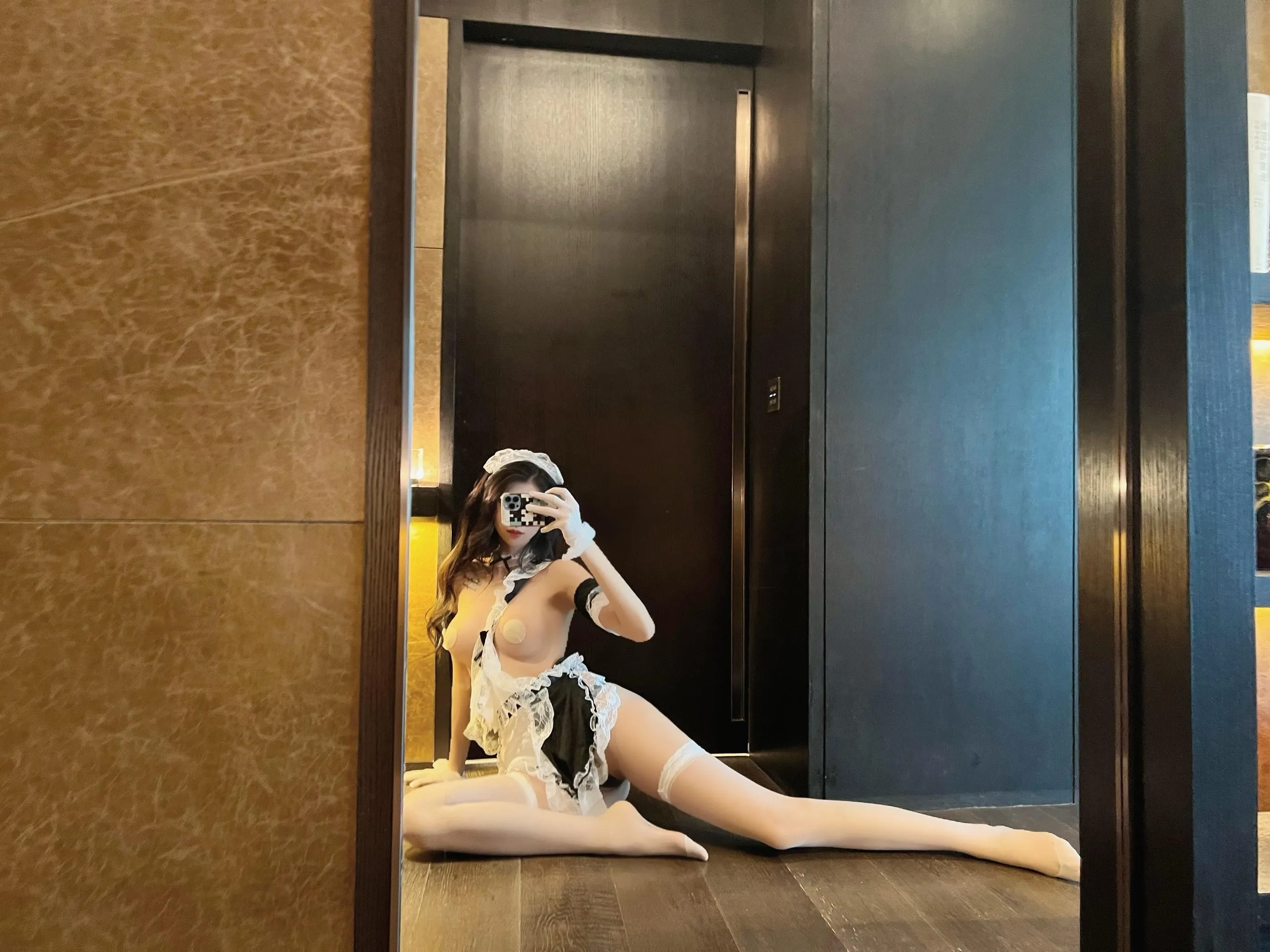 NO.010 葛征 –  白si女仆超性感套装 [36P]插图6